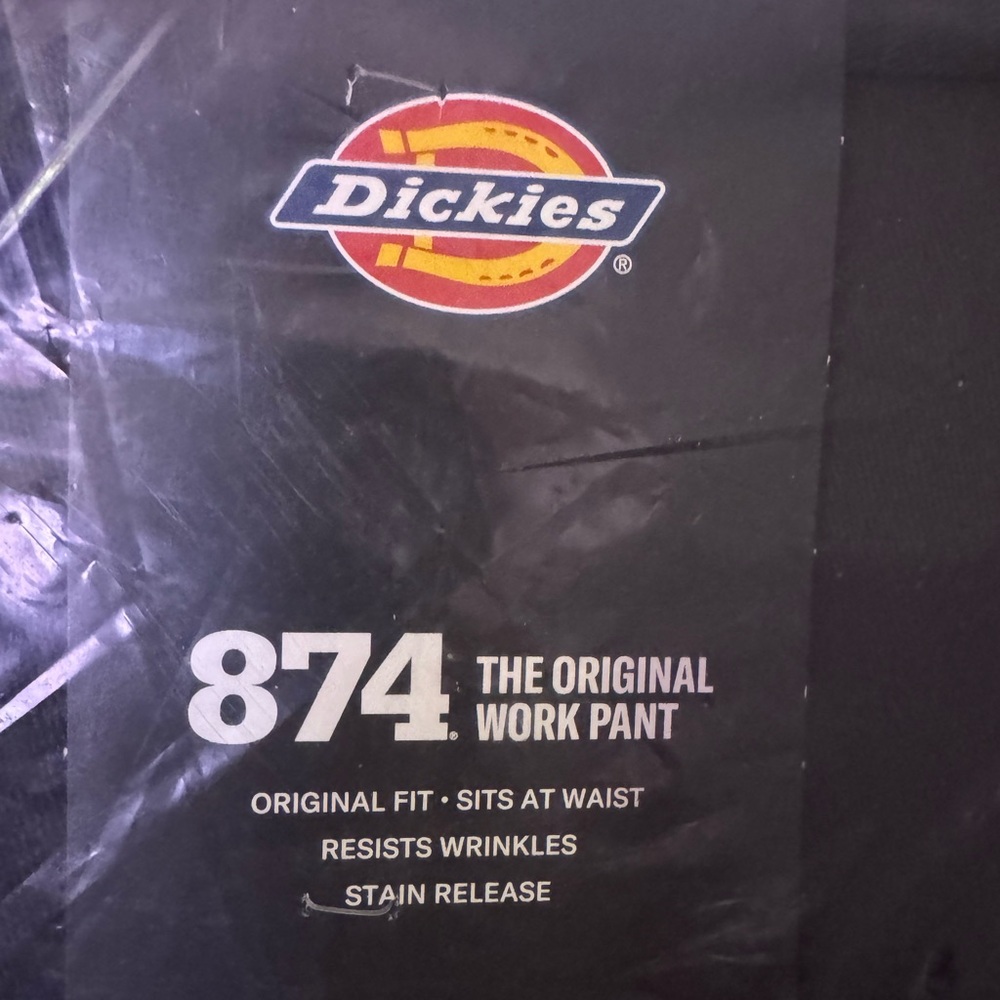 Dickies Black Original 874 Work Pants